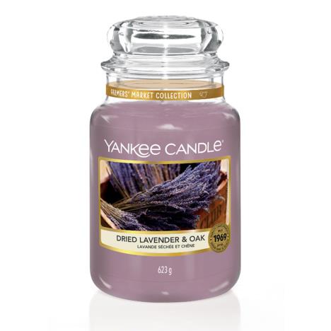 Dried Lavender and Oak - Large Jar